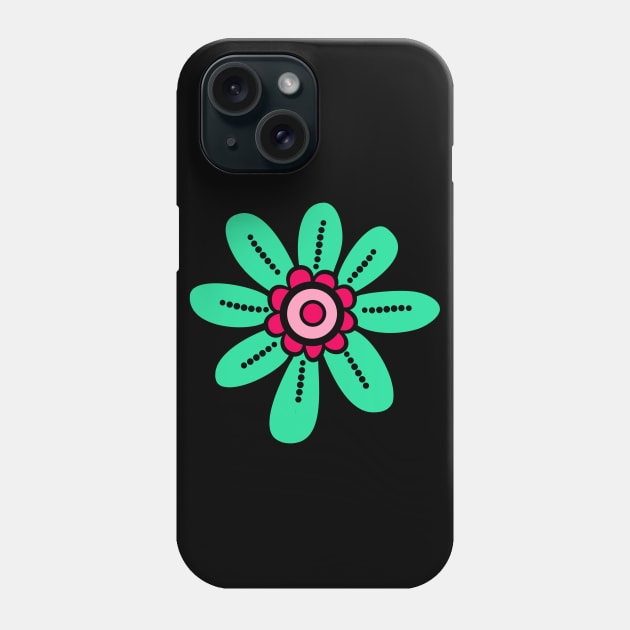 Flowers Art Phone Case by Design Anbay