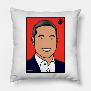 Jeremy Guscott, England and British Lions rugby union player and presenter Pillow