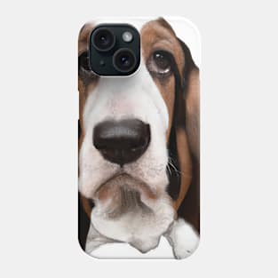 Cute Basset Hound Drawing Phone Case