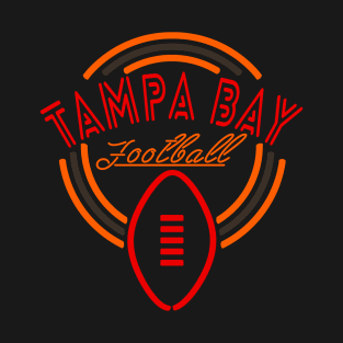 Neon Sign Tampa Bay Football T-Shirt