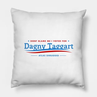 Dagny Taggart Pillow