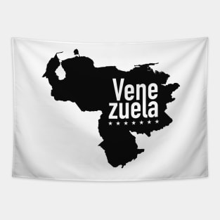 Venezuela Map 7 estrellas Tapestry