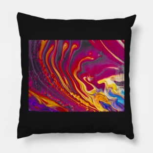 Purple Fire Pillow