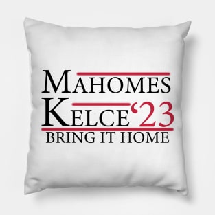 Mahomes Kelce election style Pillow