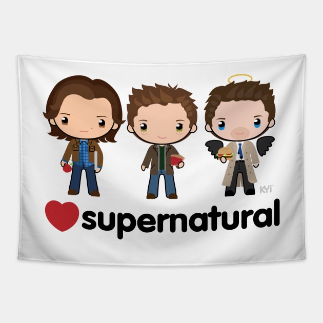Supernatural tapestry top