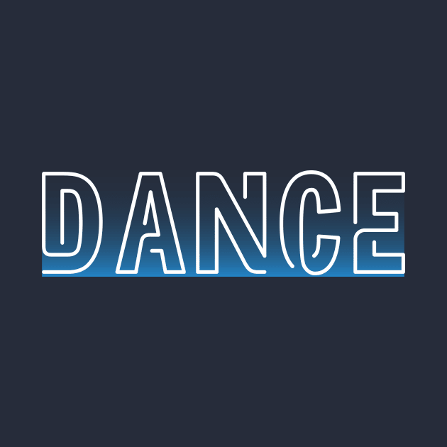 blue dance design by Dancespread