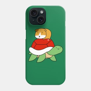 Red Shelled Turtle and Guinea Pig Phone Case