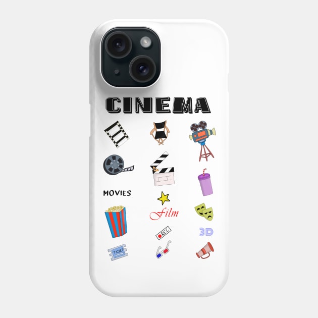 The Art of Cinema Phone Case by DiegoCarvalho