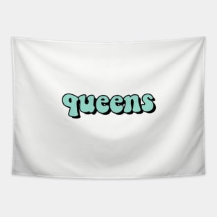 Minty Queens Tapestry