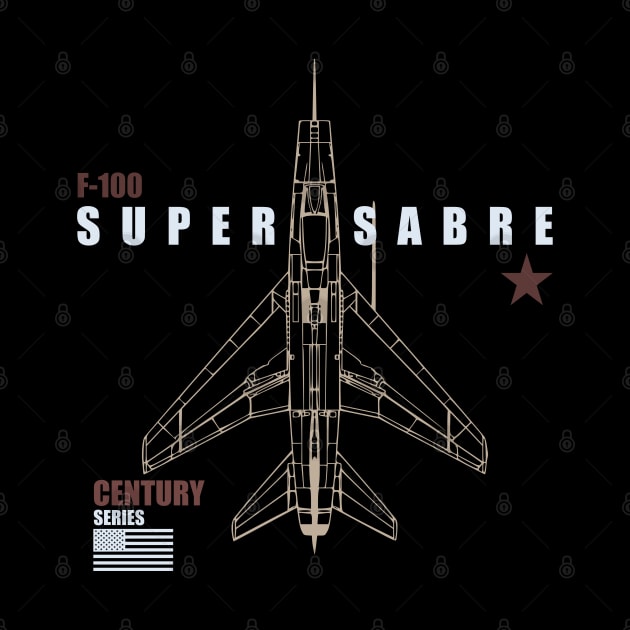 F-100 Super Sabre by TCP