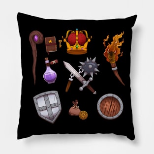 Fantasy Elements Pillow