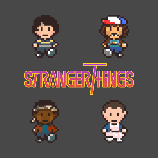 Earthbound x Stranger Things by OldManLucy