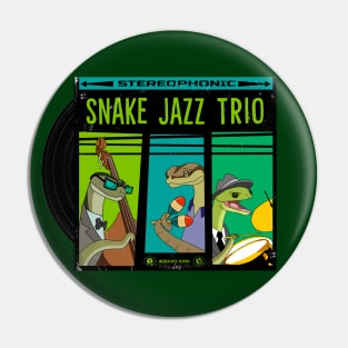 Snake Jazz rare vinyl Pin