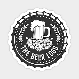 TheBeerLogs BottleCap Magnet