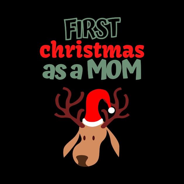 First christmas as a mom by the christmas shop