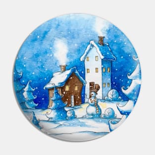 Winter Wonderland Pin