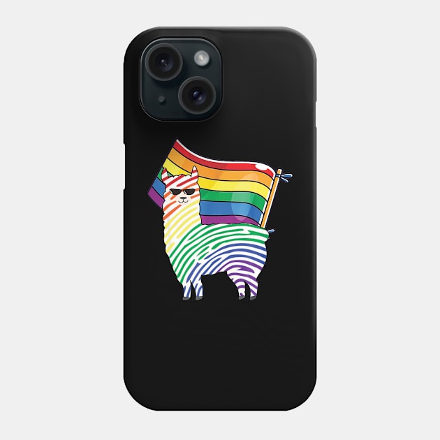 Rainbow Sheep /pride allyship Phone Case by Wine4ndMilk