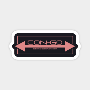 Con-Go Compact Logo in Pink Magnet