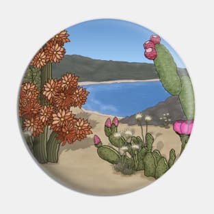 Summer in the Desert Pin