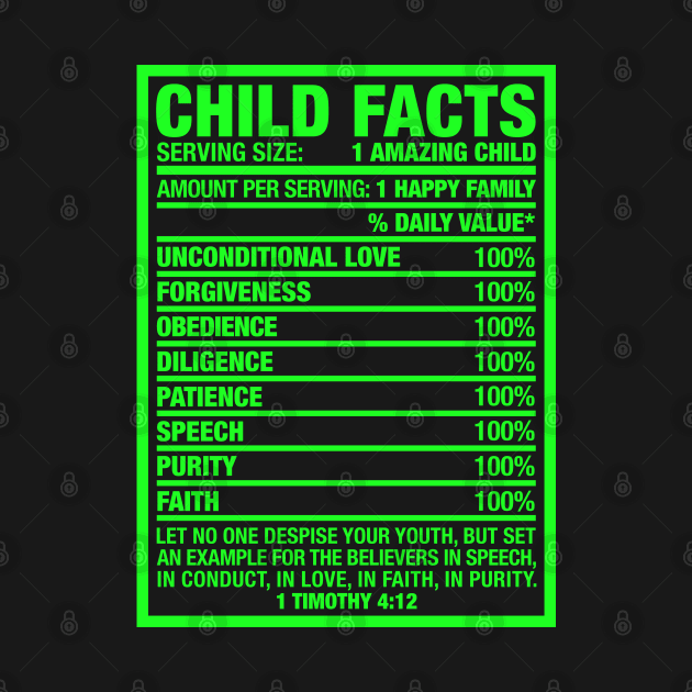 CHILD FACTS by Plushism