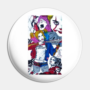 Lady Clown Pin