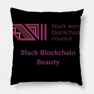 Black Women Blockchain Council Beauty Pillow