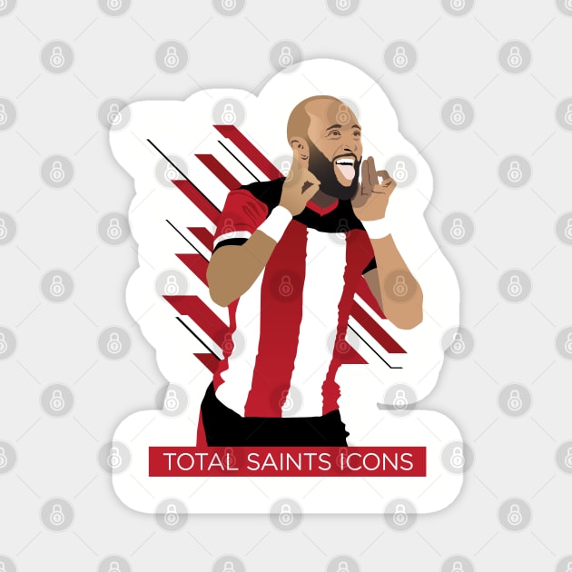 4-0 Magnet by Total Saints Icons