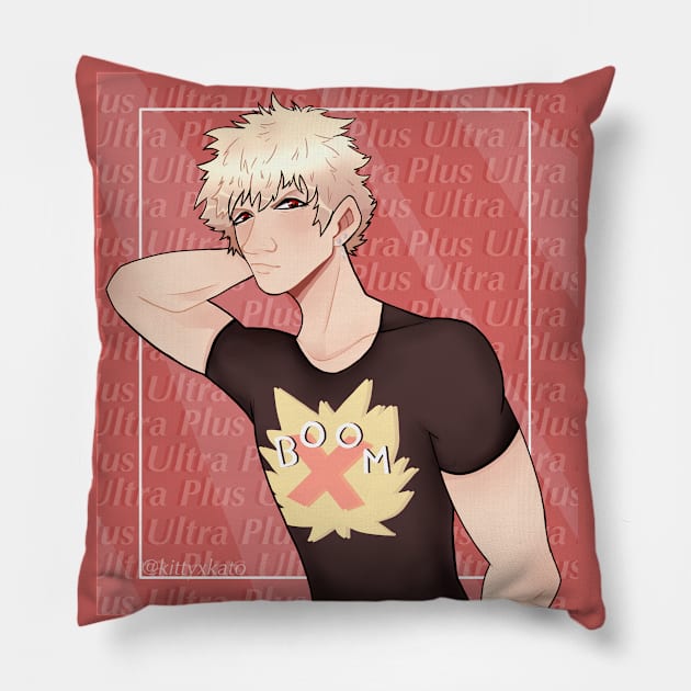 MHA Bakugou Pillow by KittyxKato