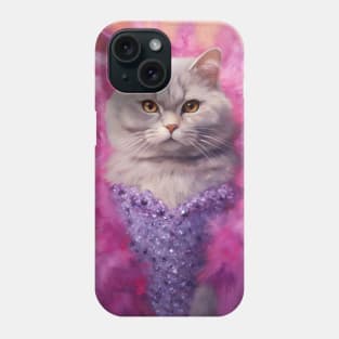 British Shorthair Diva Phone Case