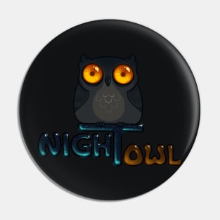 NIGHT OWL Pin