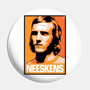 Neeskens - NETHERLANDS Pin