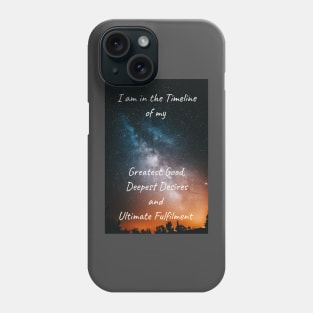 Affirmation design by BrokenTrophies Phone Case