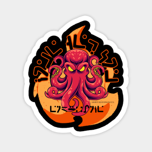 Angry Octo Magnet