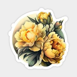 Yellow Flower Magnet