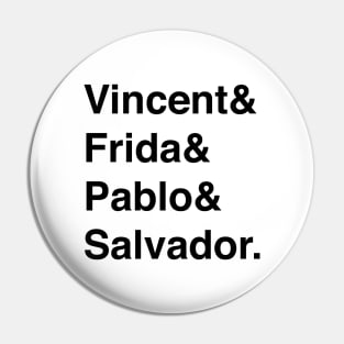 famous artists list Pin