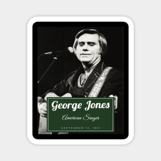 George Jones Magnet