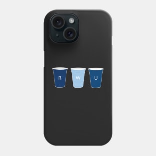 RWU solo cups sticker Phone Case