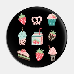 Strawberry Treats Pin