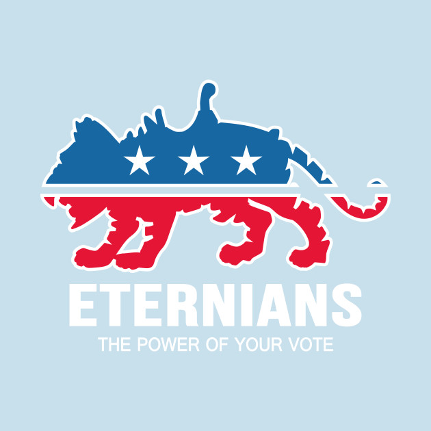 Discover Vote eternians - Motu - T-Shirt
