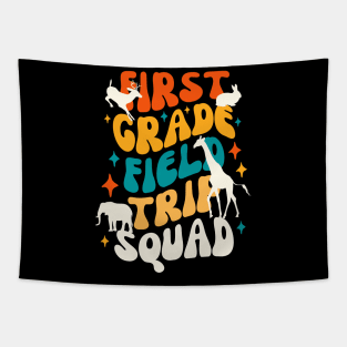 First Grade Field Trip Squad Tapestry