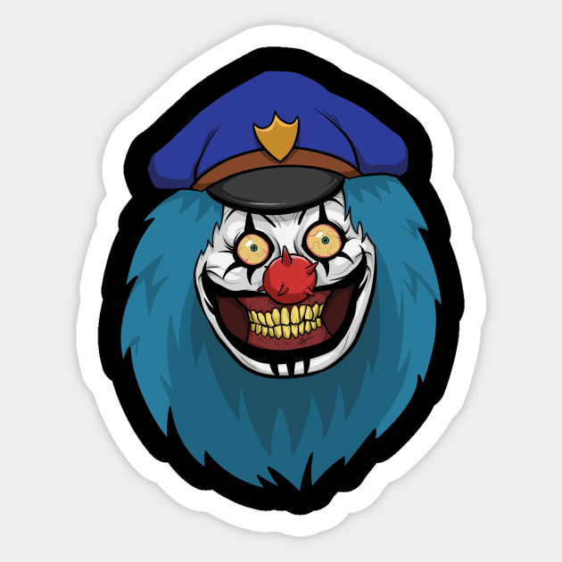 Dr. Rockzo, the Rock and Roll Clown - Dr Rockzo - Sticker