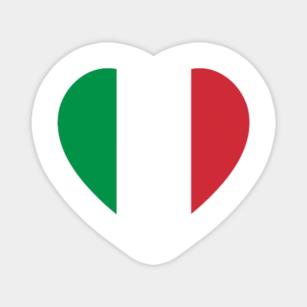 I Love Italy! Magnet by ShirtAtlas