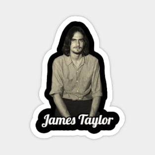 Retro James Magnet