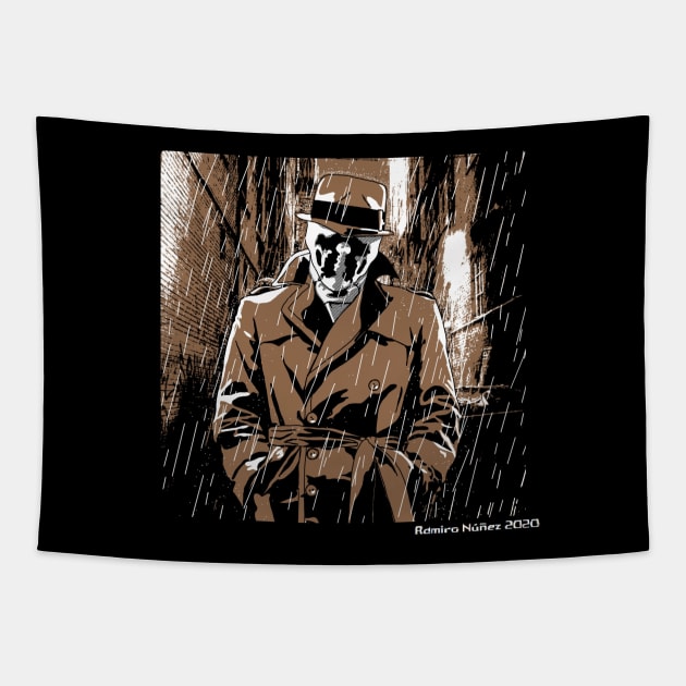 Rorschach Tapestry by Rama.Rabbit