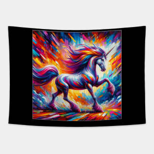 Unicorn Study - Fantasy AI Tapestry