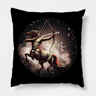 Stellar Sagittarius Centaur Pillow