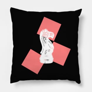 Chess knight design Pillow