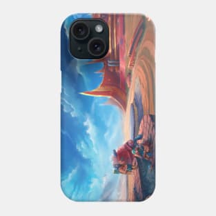 Old temple gate Phone Case