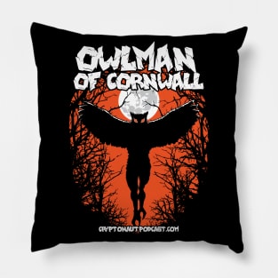 Owlman of Cornwall Pillow