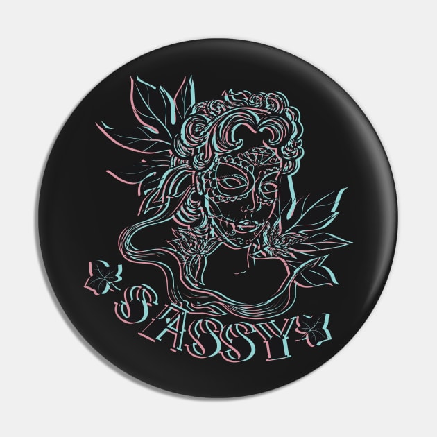 Sassy Voodoo Woman Pin by JakeRhodes